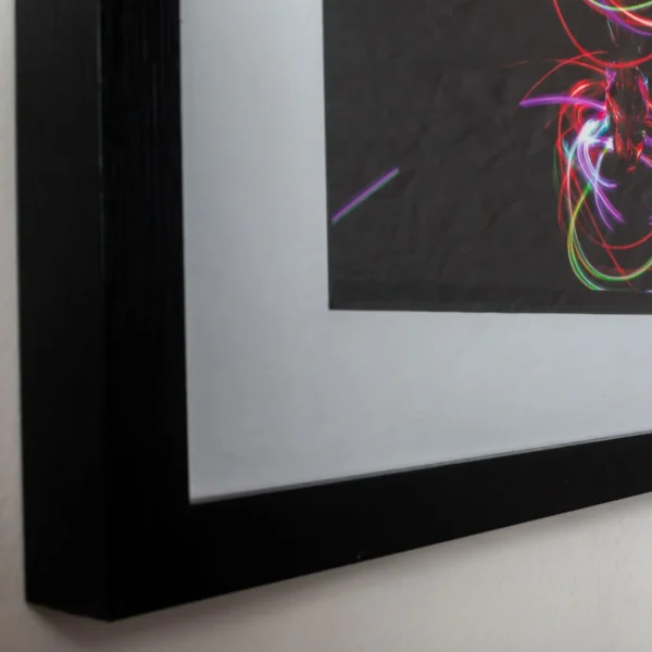 Framed Crystal Red